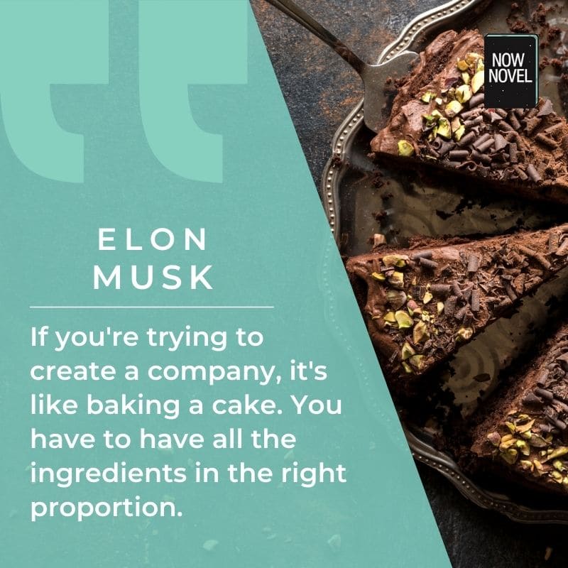 Starting a writing business - Elon Musk on balance and having the right ingredients
